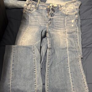 Flying Monkey Light Blue Flared Jeans